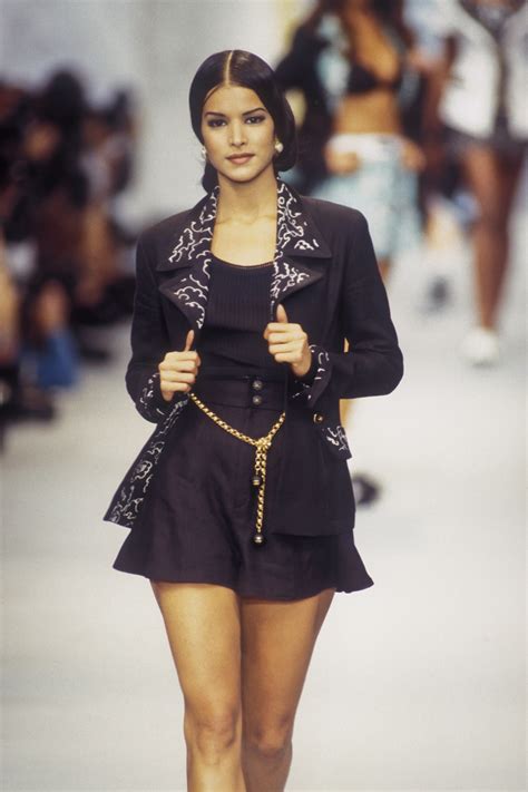 chanel ss1993|Chanel runway models.